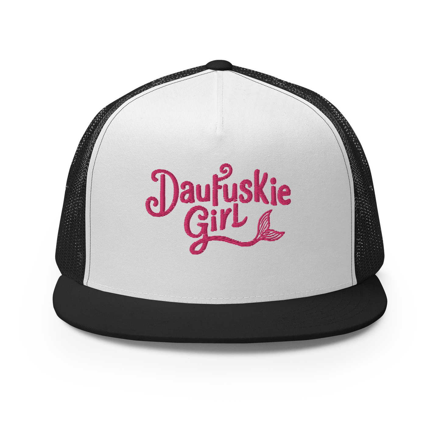 Daufuskie Girl Flat Bill Trucker Cap