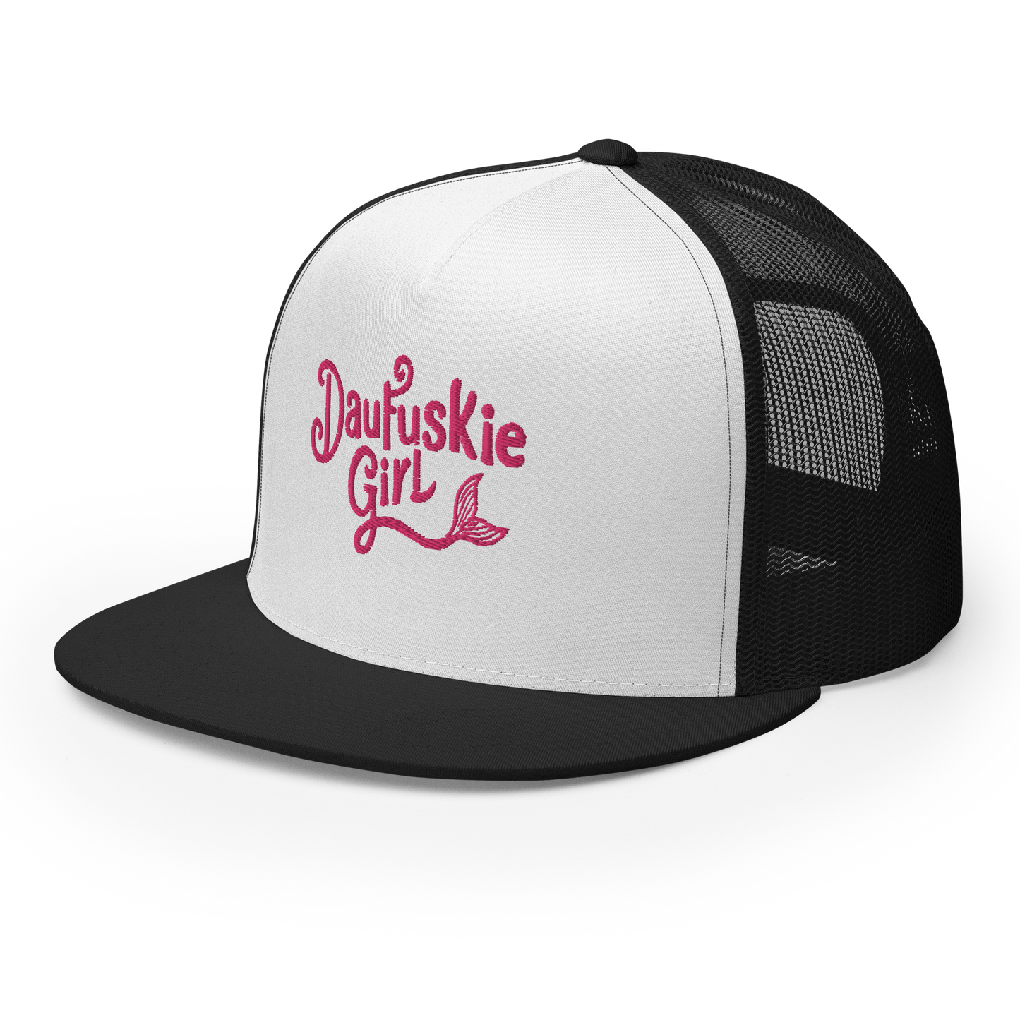 Daufuskie Girl Flat Bill Trucker Cap
