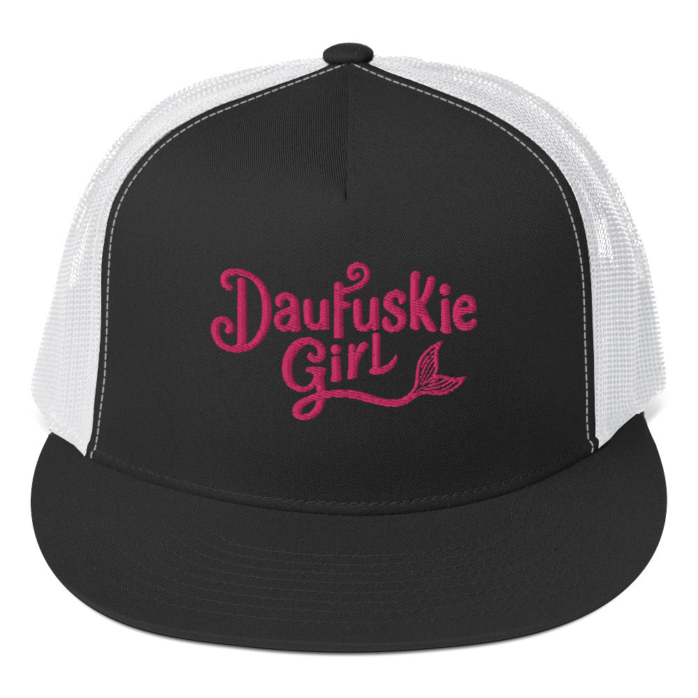 Daufuskie Girl Snapback Trucker Cap