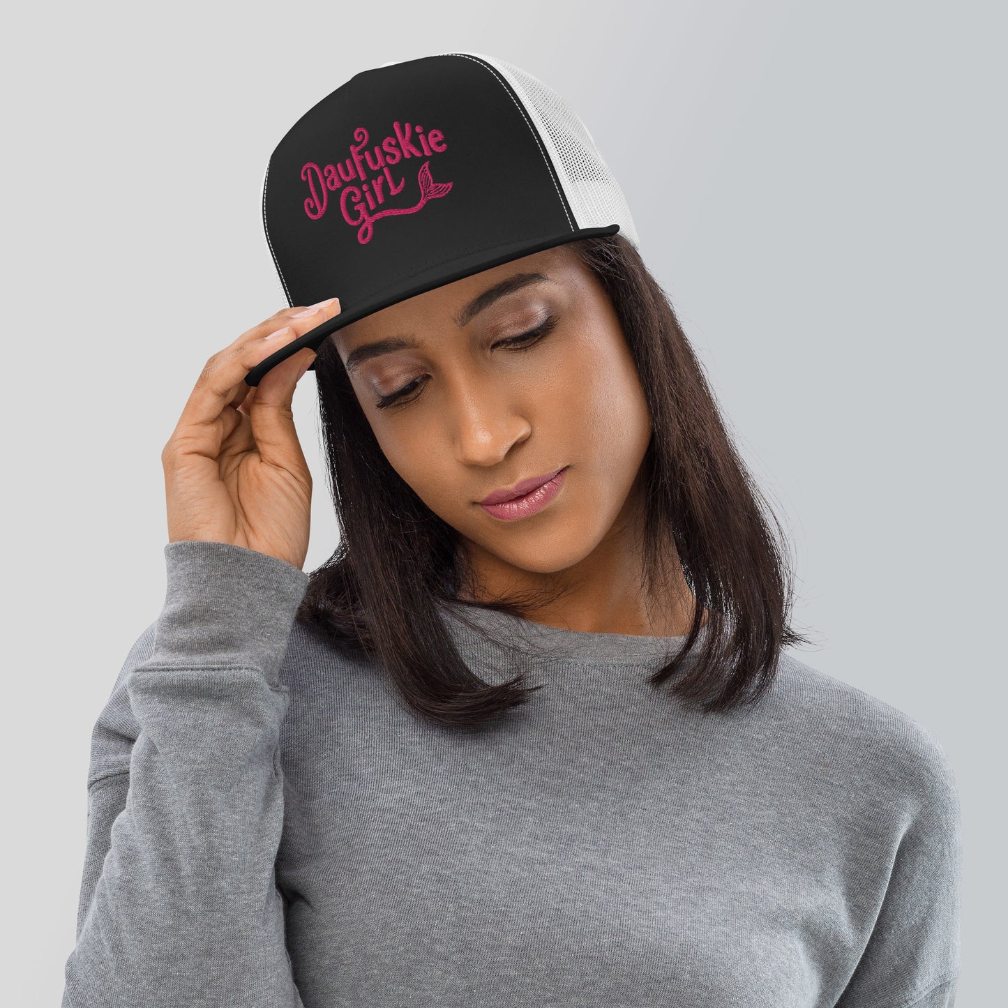 Daufuskie Girl Snapback Trucker Cap
