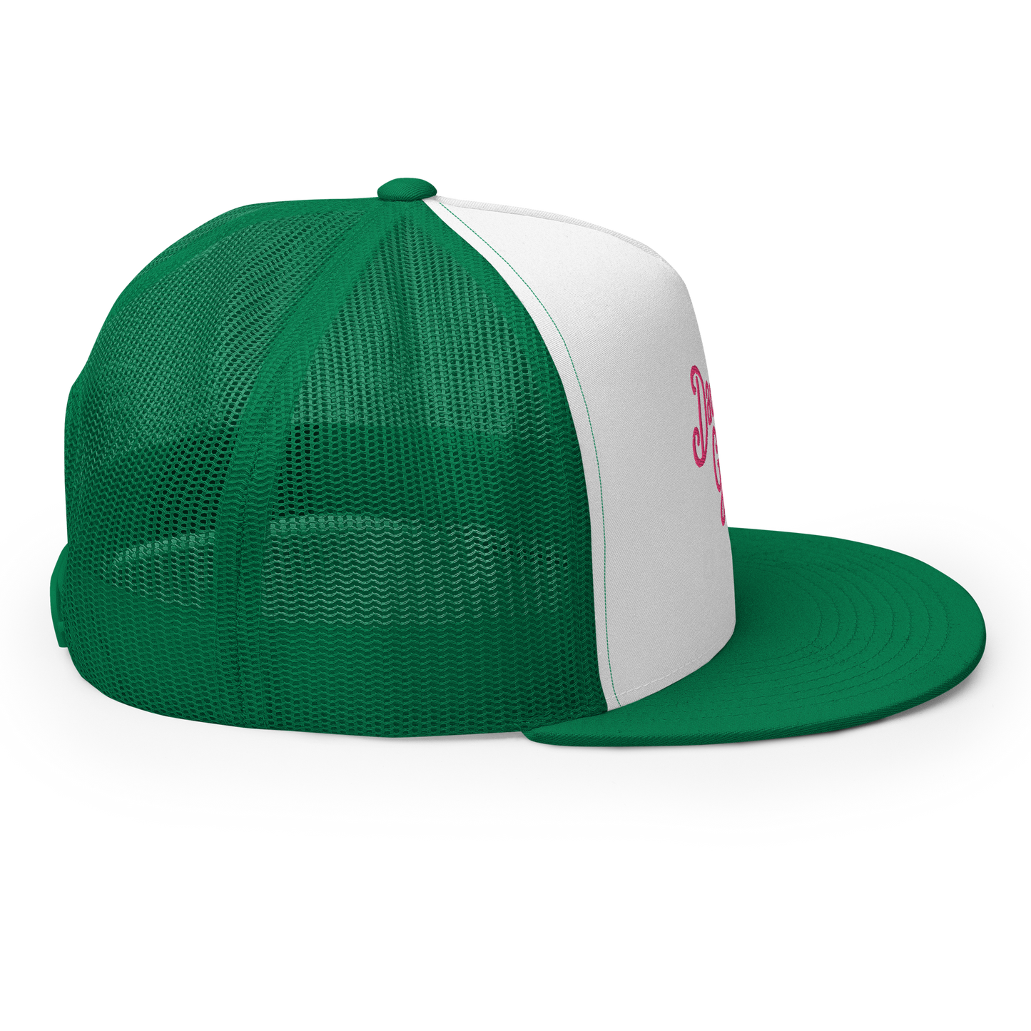 Daufuskie Girl Flat Bill Trucker Cap