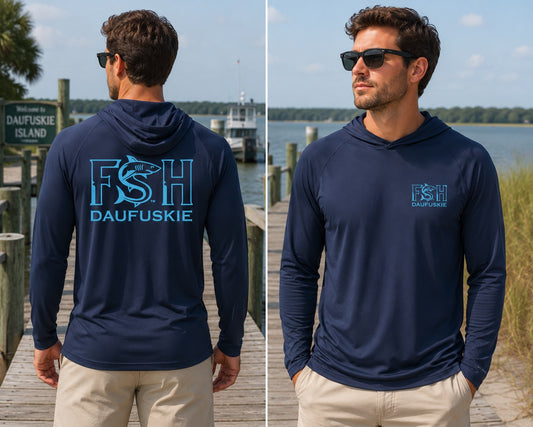 FSH Daufuskie Hooded Long Sleeve