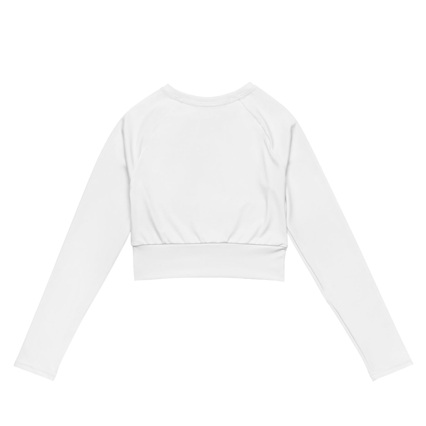 Daufuskie Girl Recycled long-sleeve crop top